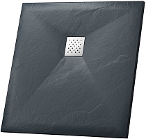 Grossman Душевой поддон Strong 90x90 GR-S29090Q графит